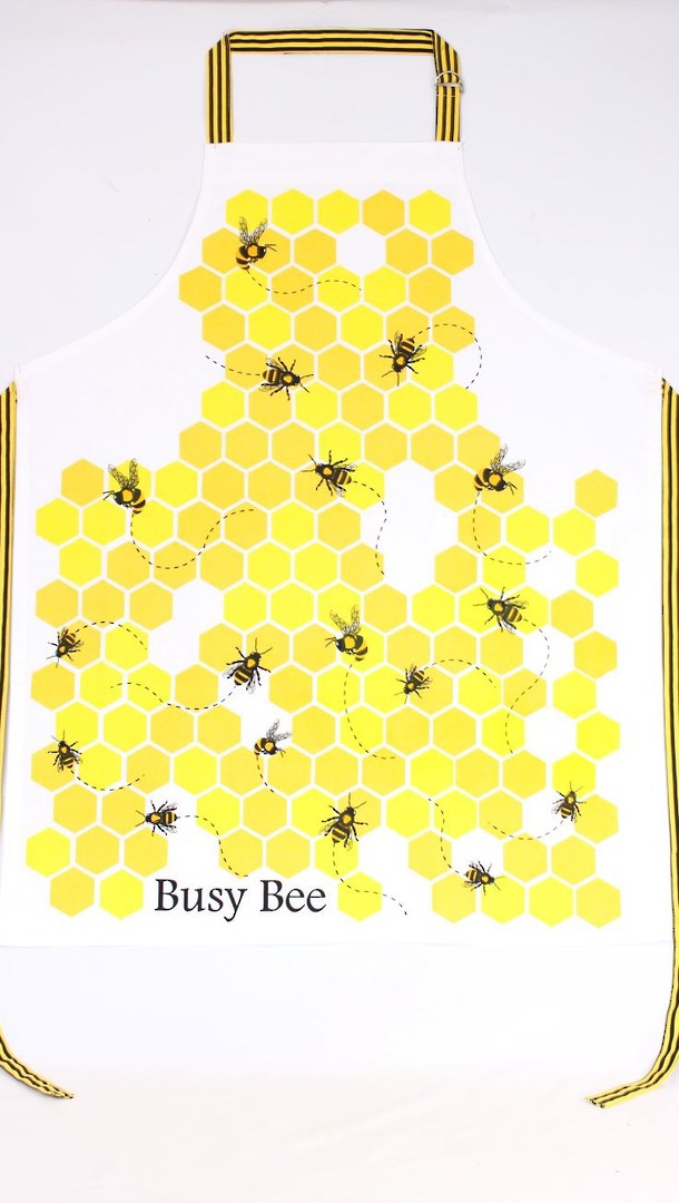 Busy bee apron CODE: APR-BUS/BEE image 0